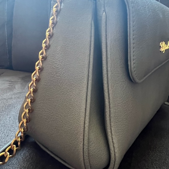 Chopard Shoulder Bag Lucca Chain Shoulder Leather Gray - Picture 3 of 12